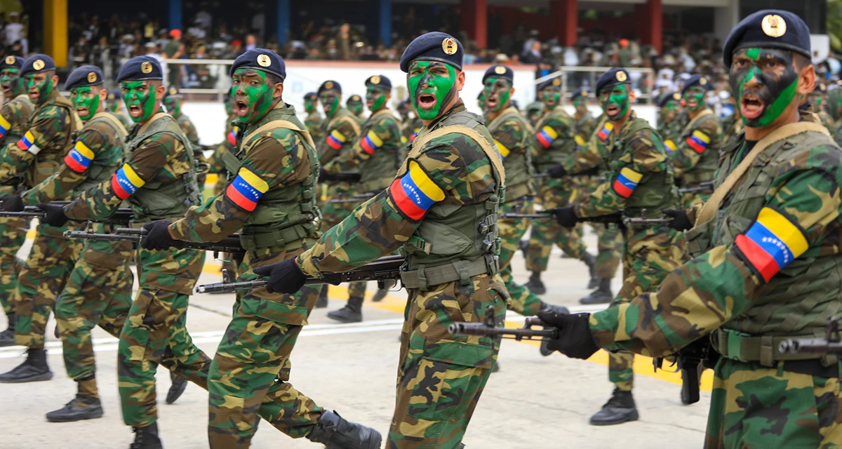 Integrantes del Grupo Fuerzas Especiales N° 20 de la Aviación Militar Bolivariana.  Foto: Ministerio del Poder Popular para la Defensa
